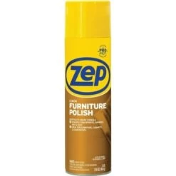 Zep 16 Oz Lemon Furniture Polish And Cleaner (4-Case)