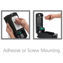 PURELL® ADX-12 Push-Style Sanitizer Dispenser, Chrome/Black, For 1200 ML ADX-12 Hand Sanitizer Refills 13 PURELL® ADX-12 Push-Style Sanitizer Dispenser, Chrome/Black, For 1200 ML ADX-12 Hand Sanitizer Refills -Home Storage And Cleaning 108697 v DetailedProductView3 Lg