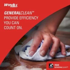 Wypall® General Clean X60 Multi-Task Cleaning Cloths, Package Of 126 -Home Storage And Cleaning 117246 DetailedProductView3 Lg