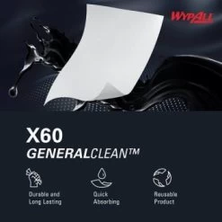 Wypall® General Clean X60 Multi-Task Cleaning Cloths, Package Of 126 -Home Storage And Cleaning 117246 DetailedProductView7 Lg