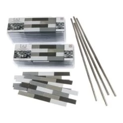 Aspect Glass Mini Subway Rustic Clay Backsplash Kit