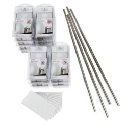 Aspect Glass Frost Backsplash Kit