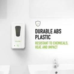 Alpine Industries 1200 ml white Wall mount automatic foam soap dispenser 31 Alpine Industries 1200 ml white Wall mount automatic foam soap dispenser -Home Storage And Cleaning 125916 DetailedProductView12 Lg