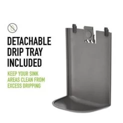 Alpine Industries 1200ml wall mount automatic foam Soap dispenser With drip tray -Home Storage And Cleaning 125917 DetailedProductView11 Lg