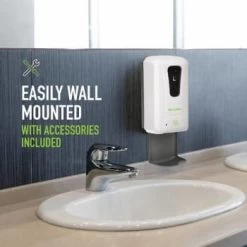 Alpine Industries 1200ml wall mount automatic foam Soap dispenser With drip tray -Home Storage And Cleaning 125917 DetailedProductView15 Lg