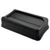 Rubbermaid 23 Gallon Slim Jim Swing Trash Can Lid (Black)