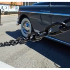 Mr. Chain Black Plastic Barrier Chain 5 Mr. Chain Black Plastic Barrier Chain -Home Storage And Cleaning 131536 w LifestyleImage Lg