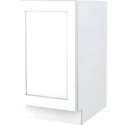 Sunco 9w X 34-1/2h X 24d White Shaker Base Cabinet