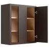 Cnc Cabinetry 30" High Blind Wall Cabinet, Luxor Espresso -Home Storage And Cleaning 157663 w MainProductImage Lg