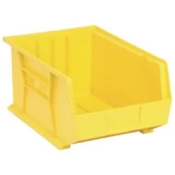 Quantum Storage Systems® Yellow 16 X 11 X 8 In Ultra Stack And Hang Bin Package Of 4