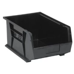 Quantum Storage Systems® Black 16 X 11 X 8 In Ultra Stack And Hang Bin Package Of 4