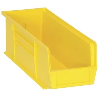 Quantum Storage Systems® Yellow 14-3/4 X 5-1/2 X 5 In Stack And Hang Bin Package Of 12 3 Quantum Storage Systems® Yellow 14-3/4 X 5-1/2 X 5 In Stack And Hang Bin Package Of 12