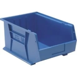 Quantum Storage Systems® Blue 16 X 11 X 8 In Ultra Stack And Hang Bin Package Of 4