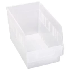 Quantum Storage Systems® Store-More Clear Shelf Bin 11-5/8 X 6-5/8 X 6 In Package Of 30