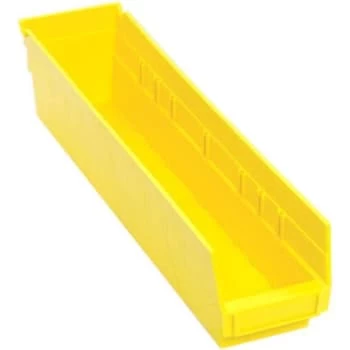 Quantum Storage Systems® Economy Yellow Shelf Bin 17-7/8 X 4-1/8 X 4 In Package Of 20 3 Quantum Storage Systems® Economy Yellow Shelf Bin 17-7/8 X 4-1/8 X 4 In Package Of 20