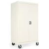 Alera Mobile Storage Cabinet, W/adjustable Shelves 36w X 24d X 66h, Putty 1 Alera Mobile Storage Cabinet, W/adjustable Shelves 36w X 24d X 66h, Putty -Home Storage And Cleaning 164977 WebOnly Lg