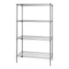 Quantum Storage Systems® 4-Shelf Starter Kit Chrome Wire Shelving 24x36x74 Inch 2 Quantum Storage Systems® 4-Shelf Starter Kit Chrome Wire Shelving 24x36x74 Inch -Home Storage And Cleaning 182823 w MainProductImage Lg