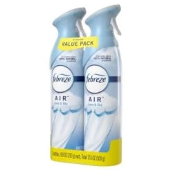 Febreze Air Effects 8.8 Oz. Linen And Sky Scent Air Freshener Spray Package Of 2 -Home Storage And Cleaning 186798 v TopView Lg