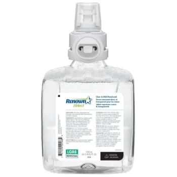 Renown Select Rb8 1.2 Liter Clear And Mild Hand Soap Case Of 2 3 Renown Select Rb8 1.2 Liter Clear And Mild Hand Soap Case Of 2