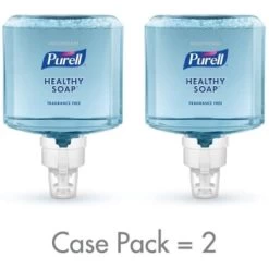Purell® Healthcare Healthy Soap Gentle And Free Foam, Fragrance Free, 1200 Ml Refill For Es8 Touch-Free Dispenser Case Of 2 -Home Storage And Cleaning 186833 v DetailedProductView1 Lg