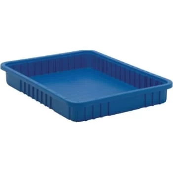 Quantum Storage Systems® Blue Dividable Grid Containers 22-1/2x17-1/2x3 In Package Of 6 3 Quantum Storage Systems® Blue Dividable Grid Containers 22-1/2x17-1/2x3 In Package Of 6