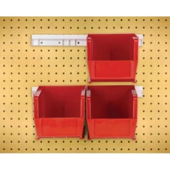 Quantum Storage Systems® Red Ultra Hanging Systems With Two 12l In Plastic Rail 3 Quantum Storage Systems® Red Ultra Hanging Systems With Two 12l In Plastic Rail