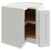 Cnc Cabinetry 29 X 34.5 In. Luxor Left Corner Base Lazy Susan Cabinet (White) -Home Storage And Cleaning 191394 w MainProductImage Lg