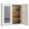 Cnc Cabinetry Rta Luxor White Medicine Cabinet 24w X 30h -Home Storage And Cleaning 191438 w MainProductImage Lg