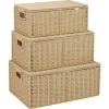 Honey-Can-Do Paper Rope Basket Package Of 3 -Home Storage And Cleaning 198271 V Lg