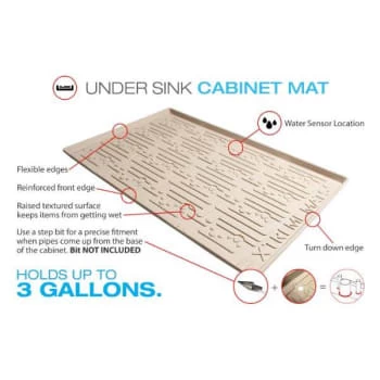 Xtreme Mats™ Under Sink Kitchen Cabinet Mat, 37 X 22 In 7 Xtreme Mats™ Under Sink Kitchen Cabinet Mat, 37 X 22 In - Image 5