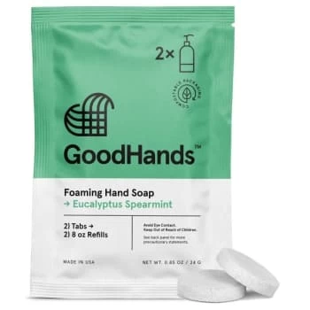 Good Hands Eucalyptus Spearmint Foaming Hand Soap Package Of 6 3 Good Hands Eucalyptus Spearmint Foaming Hand Soap Package Of 6