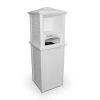 Mayne Lakeland 66 Inch Tall White Towel Storage Unit 2 Mayne Lakeland 66 Inch Tall White Towel Storage Unit -Home Storage And Cleaning 207622 v MainProductImage Lg