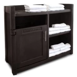 Mayne Fairfield 41 Inch Espresso Towel Storage Unit
