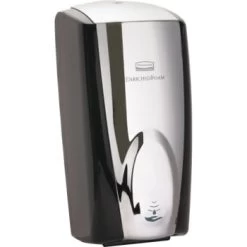 Rubbermaid Wall-Mount Automatic Touch-Free Foam Soap Dispenser (10-Pack) (Black/Chrome)
