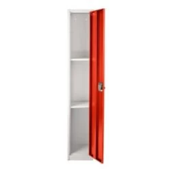 Adir Office 72 In. X 12 In. Steel Single Tier Key Lock Locker Red 12 Adir Office 72 In. X 12 In. Steel Single Tier Key Lock Locker Red -Home Storage And Cleaning 227160 RightView Lg