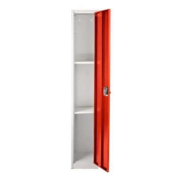 Adir Office 72 In. X 12 In. Steel Single Tier Key Lock Locker Red 5 Adir Office 72 In. X 12 In. Steel Single Tier Key Lock Locker Red - Image 3