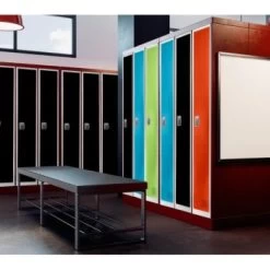 Adir Office 72 In. X 12 In. Single Tier Steel Locker Blue -Home Storage And Cleaning 227167 DetailedProductView3 Lg