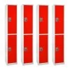 Adir Office 72 In. X 12 In. 2-Compartment Steel Locker Red 1 Adir Office 72 In. X 12 In. 2-Compartment Steel Locker Red -Home Storage And Cleaning 227177 MainProductImage Lg