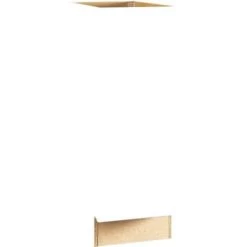 Hampton Bay Shaker Assembled Base Kitchen Cabinet, 12" X 34.5" X 24" Satin White