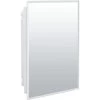 American Pride Vista Series 16 In. W X 20 In. Recessed Medicine Cabinet -Home Storage And Cleaning 241833 MainProductImage Lg