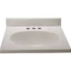 Premier® Premier 37 In. X 22 In. Custom Vanity Top Sink In Solid White