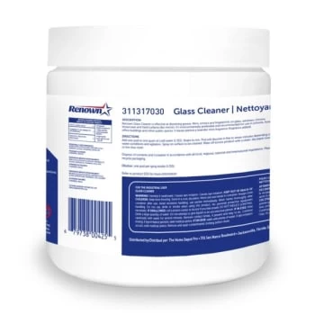 Renown Glass Cleaner Pod (25 Pods Per Container) 4 Renown Glass Cleaner Pod (25 Pods Per Container) - Image 2