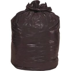 Renown 60 Gal 38 In X 58 In 2 Mil Black Low/high-Density Trash Bags Case Of 100