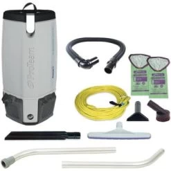 Renown 10 Qt Commercial Backpack Vacuum Cleaner Kit Includes Floor And Wand Tool