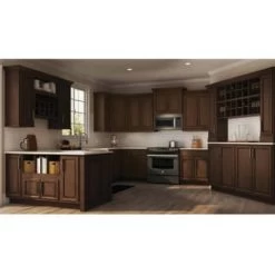 Hampton Bay 91.5" W X 2.75" H Traditional Crown Molding In Cognac -Home Storage And Cleaning 280143 DetailedProductView3 Lg