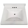 Premier® Premier 31" X 22" Camila Custom Vanity Top Sink In Solid White -Home Storage And Cleaning 280167 MainProductImage Lg