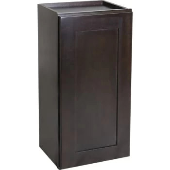 Seasons® 15 X 30 X 12" Espresso Wall Cabinet, Ready-To-Assemble 3 Seasons® 15 X 30 X 12" Espresso Wall Cabinet, Ready-To-Assemble