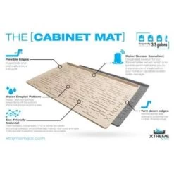 Xtreme Mats™ Under Sink Vanity Cabinet Mat, 25 X 19 In -Home Storage And Cleaning 284160 w DetailedProductView10 Lg