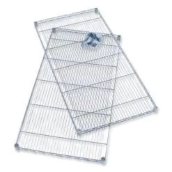 Safco Industrial Extra Shelf Pack, 36"w X 24"d X 1.5"h, Metallic Gray, 2/pack