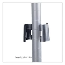 Safco Industrial Extra Shelf Pack, 36"w X 24"d X 1.5"h, Metallic Gray, 2/pack 8 Safco Industrial Extra Shelf Pack, 36"w X 24"d X 1.5"h, Metallic Gray, 2/pack -Home Storage And Cleaning 285856 RightView Lg